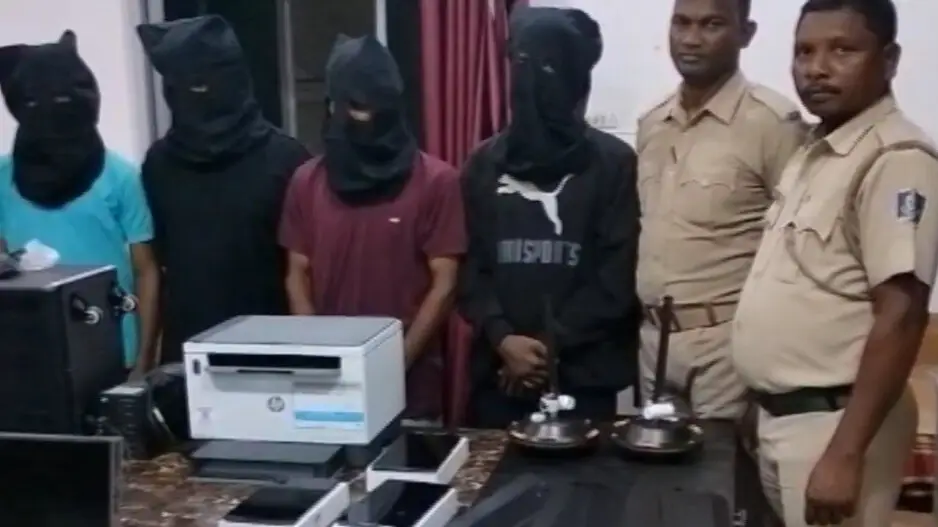 4 arrested in separate theft cases in Jharsuguda