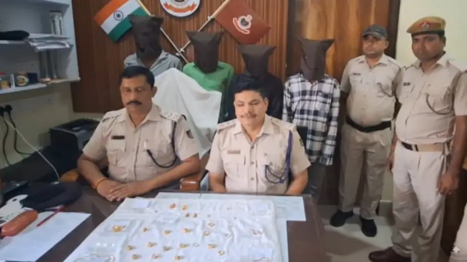 Lootera gang busted in Jajpur,  gold ornaments worth over Rs 17 lakh seized