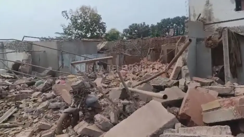 Powerful firecracker blast rocks Odisha’s Boudh, house collapses; 2 dead, 3 others critical